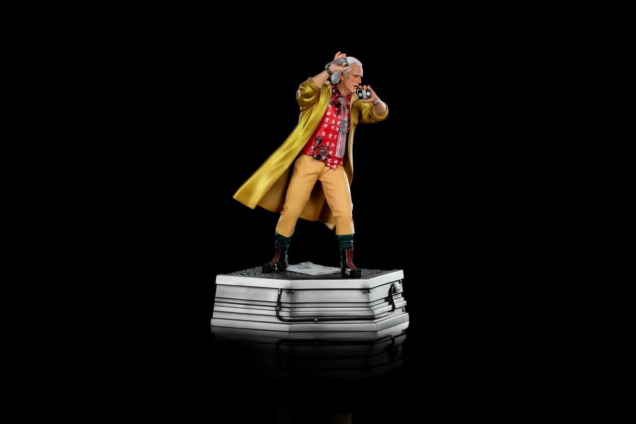 Iron Studios Back to the Future 2: Doc Brown in Alley 1:10 Scale Statue Iron Studios Back to the Future 2: Doc Brown in Alley 1:10 Scale Statue