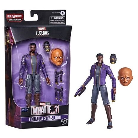 Hasbro Marvel What IF Tchalla Star Lord Figure 15cm Hasbro Marvel What IF Tchalla Star Lord Figure 15cm