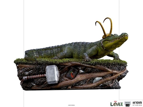 Iron Studios Marvel: Loki - Alligator Loki 1:10 Scale Statue Iron Studios Marvel: Loki - Alligator Loki 1:10 Scale Statue