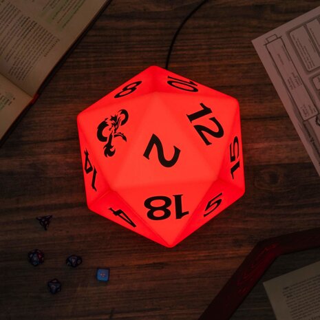Paladone Dungeons & Dragons: D20 Colour Change Light Paladone Dungeons & Dragons: D20 Colour Change Light