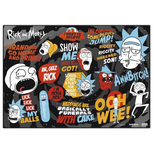rick&morty Rick & Morty: Desk Mat 34,5 x 49,5 cm rick&morty Rick & Morty: Desk Mat 34,5 x 49,5 cm