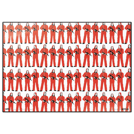 moneyheist La Casa De Papel: Desk Mat 34,5 x 49,5 cm moneyheist La Casa De Papel: Desk Mat 34,5 x 49,5 cm