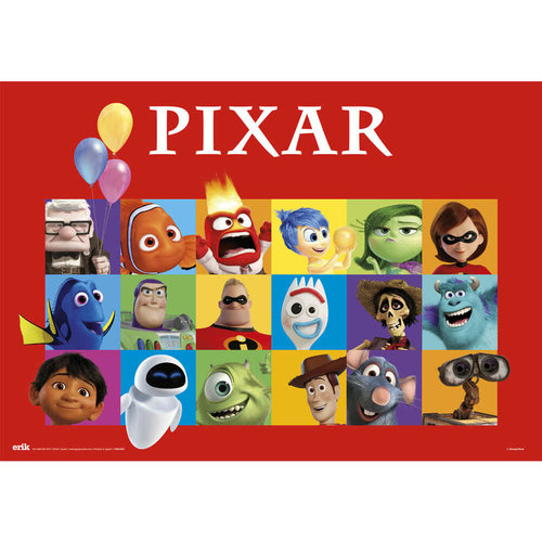 PIXAR Disney: Pixar 25 Anniversary Desk Mat 34,5 x 49,5 cm PIXAR Disney: Pixar 25 Anniversary Desk Mat 34,5 x 49,5 cm
