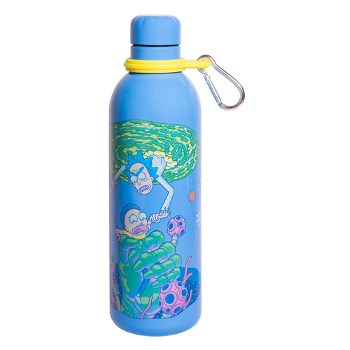 rickandmorty Rick and Morty: Hot&Cold Metal Bottle rickandmorty Rick and Morty: Hot&Cold Metal Bottle
