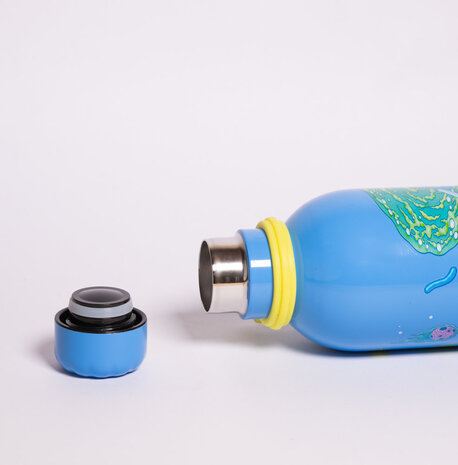 rickandmorty Rick and Morty: Hot&Cold Metal Bottle rickandmorty Rick and Morty: Hot&Cold Metal Bottle