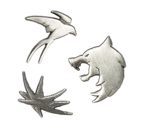 The Witcher The Witcher: Trinity Sigils 3-Pack Pin Set The Witcher The Witcher: Trinity Sigils 3-Pack Pin Set