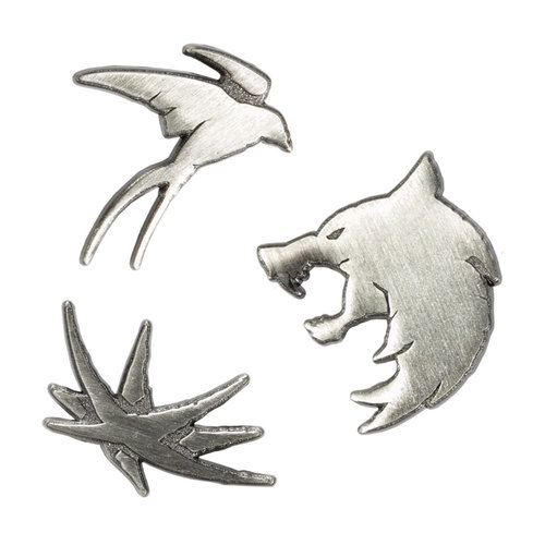 The Witcher The Witcher: Trinity Sigils 3-Pack Pin Set The Witcher The Witcher: Trinity Sigils 3-Pack Pin Set