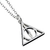 Noble Collection Harry Potter: Sterling Silver Deathly Hallows Necklace Noble Collection Harry Potter: Sterling Silver Deathly Hallows Necklace