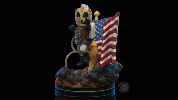 Quantum Mechanix Disney The Rocketeer Figurine Q-Fig Elite Quantum Mechanix Disney The Rocketeer Figurine Q-Fig Elite