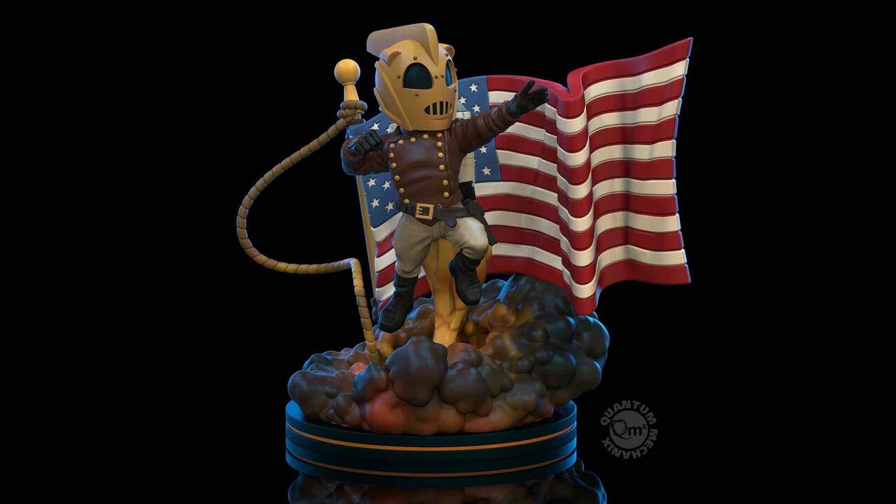 Quantum Mechanix Disney The Rocketeer Figurine Q-Fig Elite Quantum Mechanix Disney The Rocketeer Figurine Q-Fig Elite