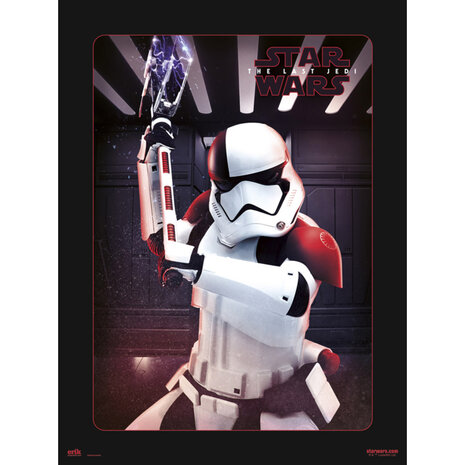 Art Print Star Wars VIII Executioner Trooper 30 x 40 cm Art Print Star Wars VIII Executioner Trooper 30 x 40 cm