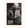 Star Wars The Mandalorian Helmet Print Star Wars The Mandalorian Helmet Print