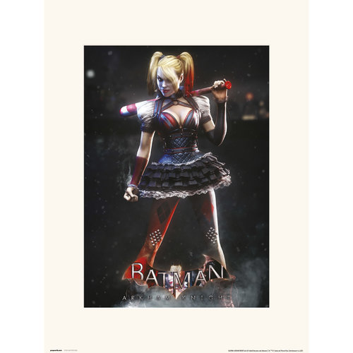 DCCOMICS DC Comics Batman Arkham Knight Harley Quinn Print DCCOMICS DC Comics Batman Arkham Knight Harley Quinn Print