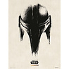 Star Wars The Mandalorian Helmet Version 2 Print Star Wars The Mandalorian Helmet Version 2 Print