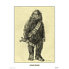 STARWARS Star Wars: Chewbacca Concept Art Print STARWARS Star Wars: Chewbacca Concept Art Print