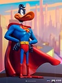 Iron Studios Space Jam: A New Legacy - Daffy Duck Superman 1:10 Scale Statue