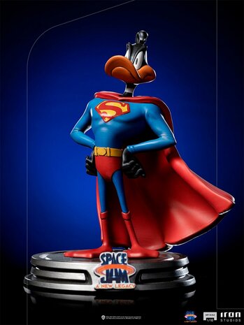 Iron Studios Space Jam: A New Legacy - Daffy Duck Superman 1:10 Scale Statue Iron Studios Space Jam: A New Legacy - Daffy Duck Superman 1:10 Scale Statue