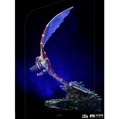 Iron Studios Marvel: The Falcon and the Winter Soldier - Captain America Sam Wilson Deluxe 1:10 Scale Statue Iron Studios Marvel: The Falcon and the Winter Soldier - Captain America Sam Wilson Deluxe 1:10 Scale Statue