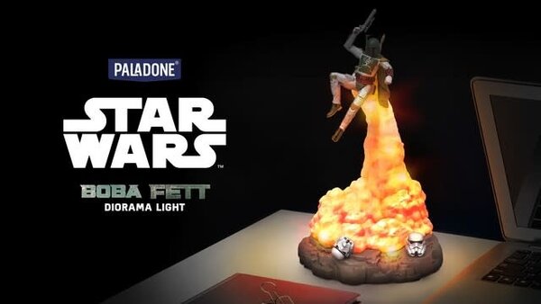 Paladone Star Wars: Boba Fett Diorama Light Paladone Star Wars: Boba Fett Diorama Light