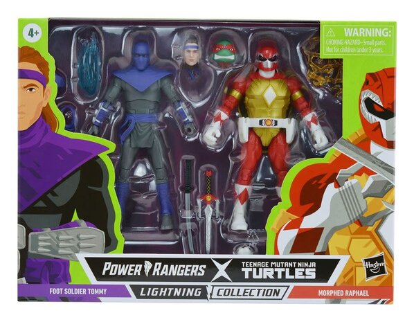 Hasbro TMNT – Lightning Collection Action Figures 2022 Foot Soldier Tommy & Morphed Raphael Hasbro TMNT – Lightning Collection Action Figures 2022 Foot Soldier Tommy & Morphed Raphael