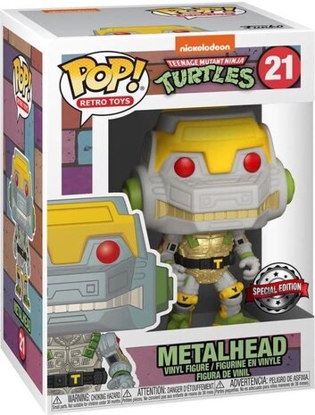 Funko Funko Pop! Retro Toys: Teenage Mutant Ninja Turtles - Metalhead - US Exclusive Funko Funko Pop! Retro Toys: Teenage Mutant Ninja Turtles - Metalhead - US Exclusive