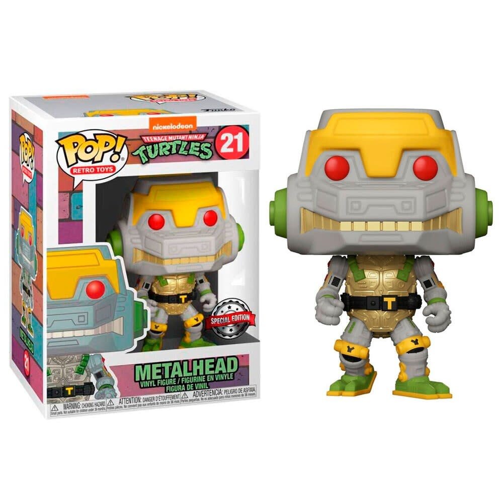 Funko Funko Pop! Retro Toys: Teenage Mutant Ninja Turtles - Metalhead - US Exclusive Funko Funko Pop! Retro Toys: Teenage Mutant Ninja Turtles - Metalhead - US Exclusive