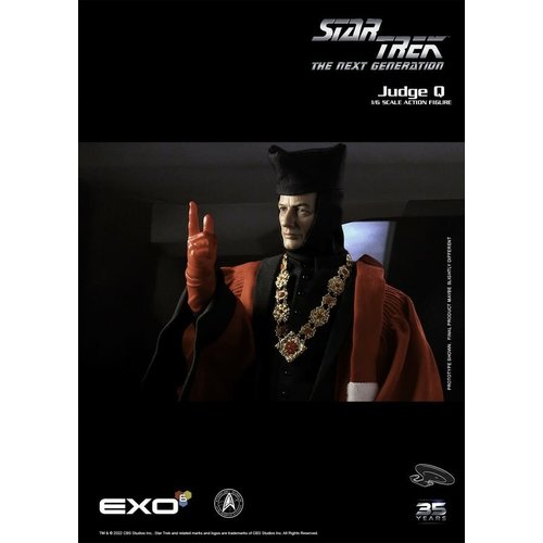 Exo-6 Star Trek The Next Generation Collectible Action Figure 1/6 Judge Q 32cm Exo-6 Star Trek The Next Generation Collectible Action Figure 1/6 Judge Q 32cm
