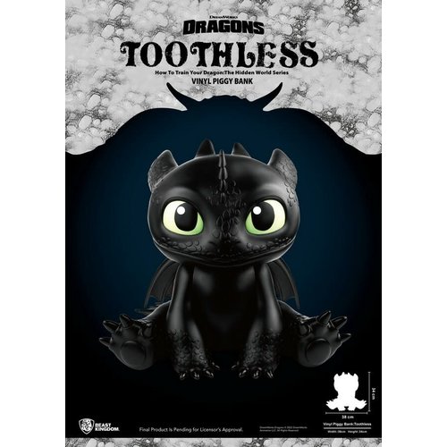 Beast Kingdom How to Train Your Dragon: Toothless Vinyl Piggy Bank Beast Kingdom How to Train Your Dragon: Toothless Vinyl Piggy Bank