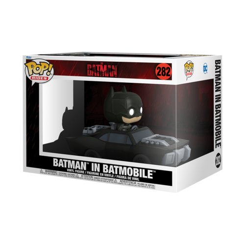 FUNKO Pop! DC comics: Rides Super Deluxe - The Batman - Batman in Batmobile FUNKO Pop! DC comics: Rides Super Deluxe - The Batman - Batman in Batmobile