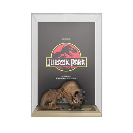Funko Pop! Movie Poster: Jurassic Park - Tyrannosaurus Rex & Velociraptor Funko Pop! Movie Poster: Jurassic Park - Tyrannosaurus Rex & Velociraptor