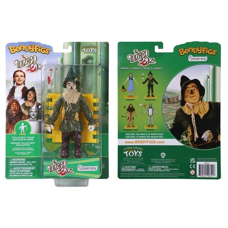 The Noble Collection The Wizard of Oz: Scarecrow Bendyfig The Noble Collection The Wizard of Oz: Scarecrow Bendyfig