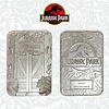 Fanattik Jurassic Park: Welcome Gates Ignot Limited Edition silverplated Fanattik Jurassic Park: Welcome Gates Ignot Limited Edition silverplated