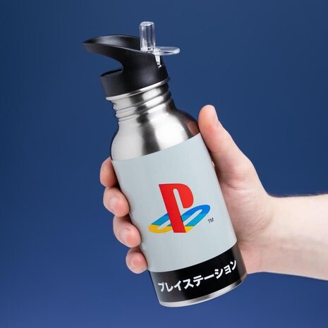 Paladone Playstation: Heritage Metal Water Bottle Paladone Playstation: Heritage Metal Water Bottle