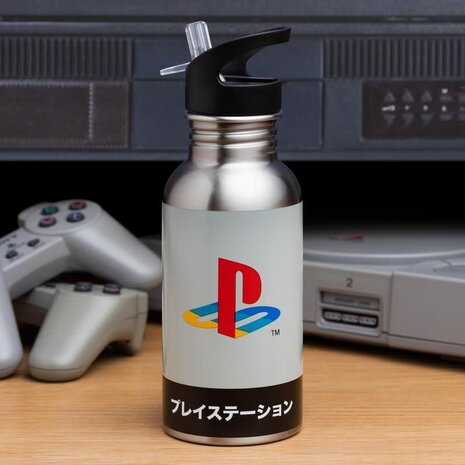 Paladone Playstation: Heritage Metal Water Bottle Paladone Playstation: Heritage Metal Water Bottle