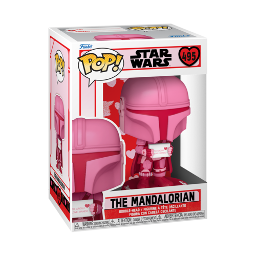 FUNKO Pop! Star Wars: Valentines - The Mandalorian FUNKO Pop! Star Wars: Valentines - The Mandalorian