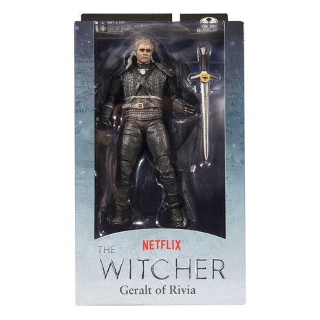 Mcfarlane Toys The Witcher: Action Figure Geralt of Rivia Mcfarlane Toys The Witcher: Action Figure Geralt of Rivia