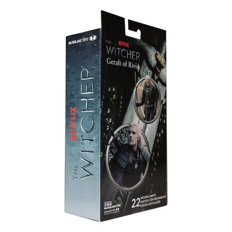 Mcfarlane Toys The Witcher: Action Figure Geralt of Rivia Mcfarlane Toys The Witcher: Action Figure Geralt of Rivia