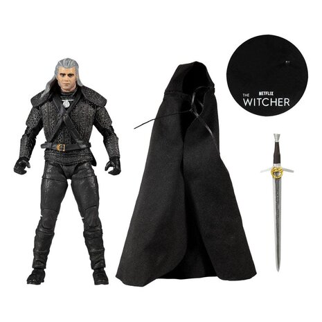 Mcfarlane Toys The Witcher: Action Figure Geralt of Rivia Mcfarlane Toys The Witcher: Action Figure Geralt of Rivia