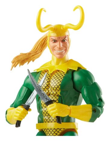Hasbro Marvel Legends Retro Collection Action Figure 2022 Loki Hasbro Marvel Legends Retro Collection Action Figure 2022 Loki