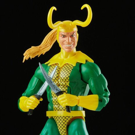 Hasbro Marvel Legends Retro Collection Action Figure 2022 Loki Hasbro Marvel Legends Retro Collection Action Figure 2022 Loki