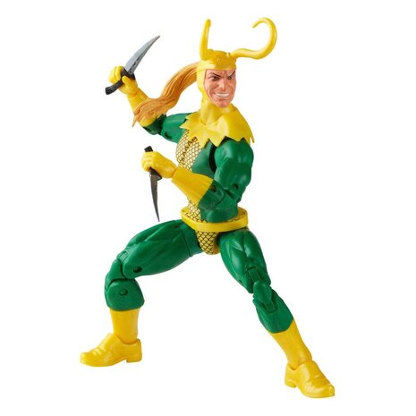 Hasbro Marvel Legends Retro Collection Action Figure 2022 Loki Hasbro Marvel Legends Retro Collection Action Figure 2022 Loki