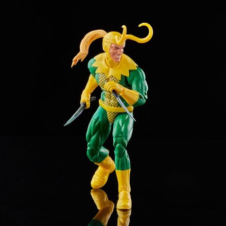 Hasbro Marvel Legends Retro Collection Action Figure 2022 Loki Hasbro Marvel Legends Retro Collection Action Figure 2022 Loki