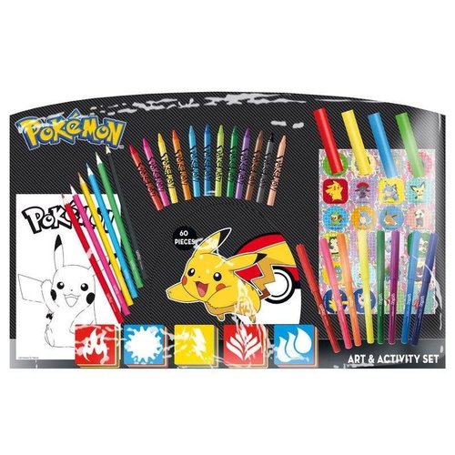 Cyp Brands Pokémon: 60-Piece Art Set Pokémon Cyp Brands Pokémon: 60-Piece Art Set Pokémon