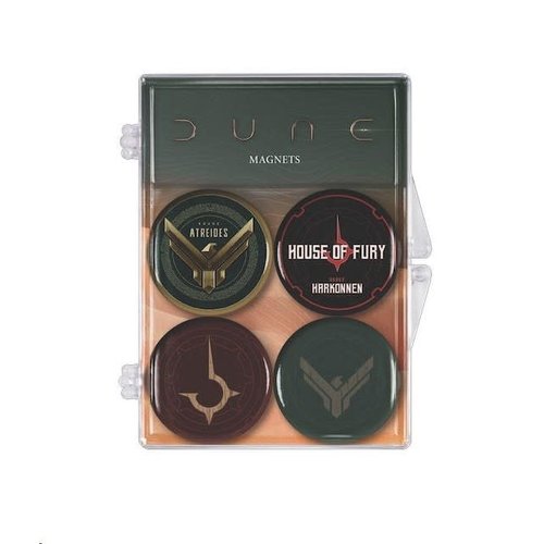Dark Horse Dune: Atreides and Harkonnen Magnet 4-Pack Dark Horse Dune: Atreides and Harkonnen Magnet 4-Pack