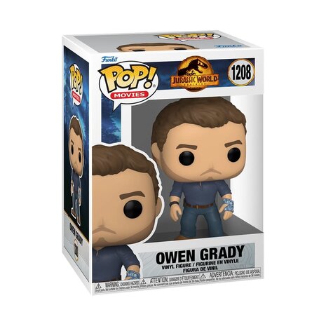 Funko Pop! Jurassic World 3: Owen Grady Funko Pop! Jurassic World 3: Owen Grady