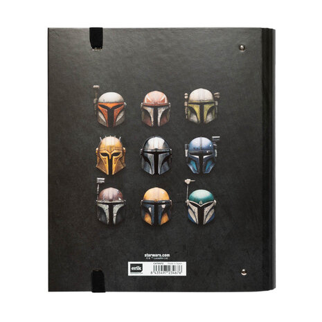 Star Wars: The Mandalorian Premium 4-Ring Binder Star Wars: The Mandalorian Premium 4-Ring Binder