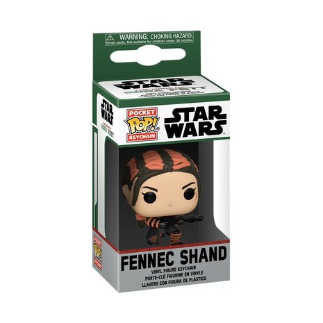 Funko Pocket Pop! Keychain: Star Wars The Book of Boba Fett - Fennec Shand Funko Pocket Pop! Keychain: Star Wars The Book of Boba Fett - Fennec Shand