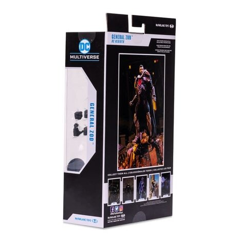 Mcfarlane Toys DC Comics: Rebirth - General Zod 7 inch Action Figure Mcfarlane Toys DC Comics: Rebirth - General Zod 7 inch Action Figure