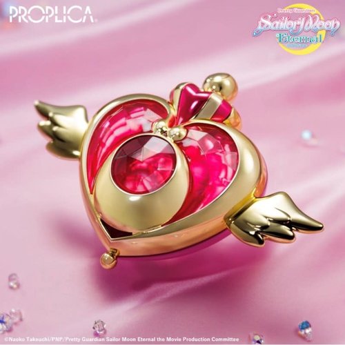 Bandai Tamashii Nations Sailor Moon Eternal: The Movie Proplica Replica Crisis Moon Compact Bandai Tamashii Nations Sailor Moon Eternal: The Movie Proplica Replica Crisis Moon Compact
