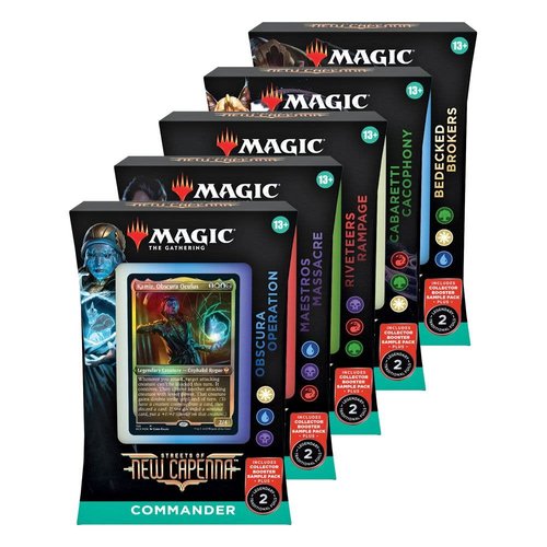 wizards of the coast Magic the Gathering Streets of New Capenna Commander Deck Price per Piece wizards of the coast Magic the Gathering Streets of New Capenna Commander Deck Price per Piece